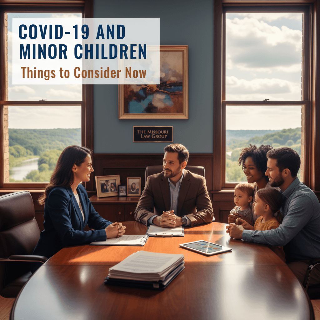 Featured image for COVID-19 and Minor Children: Things to Consider Now - Missouri probate and estate planning legal guide