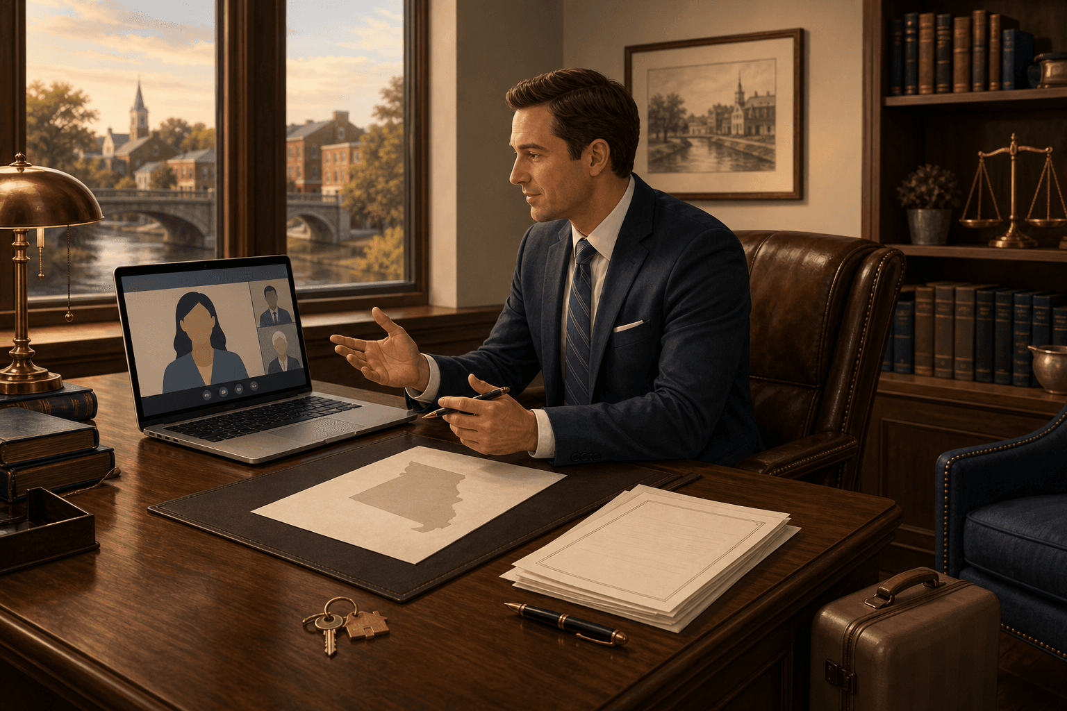 Out-of-state executor meeting remotely with a Missouri probate attorney