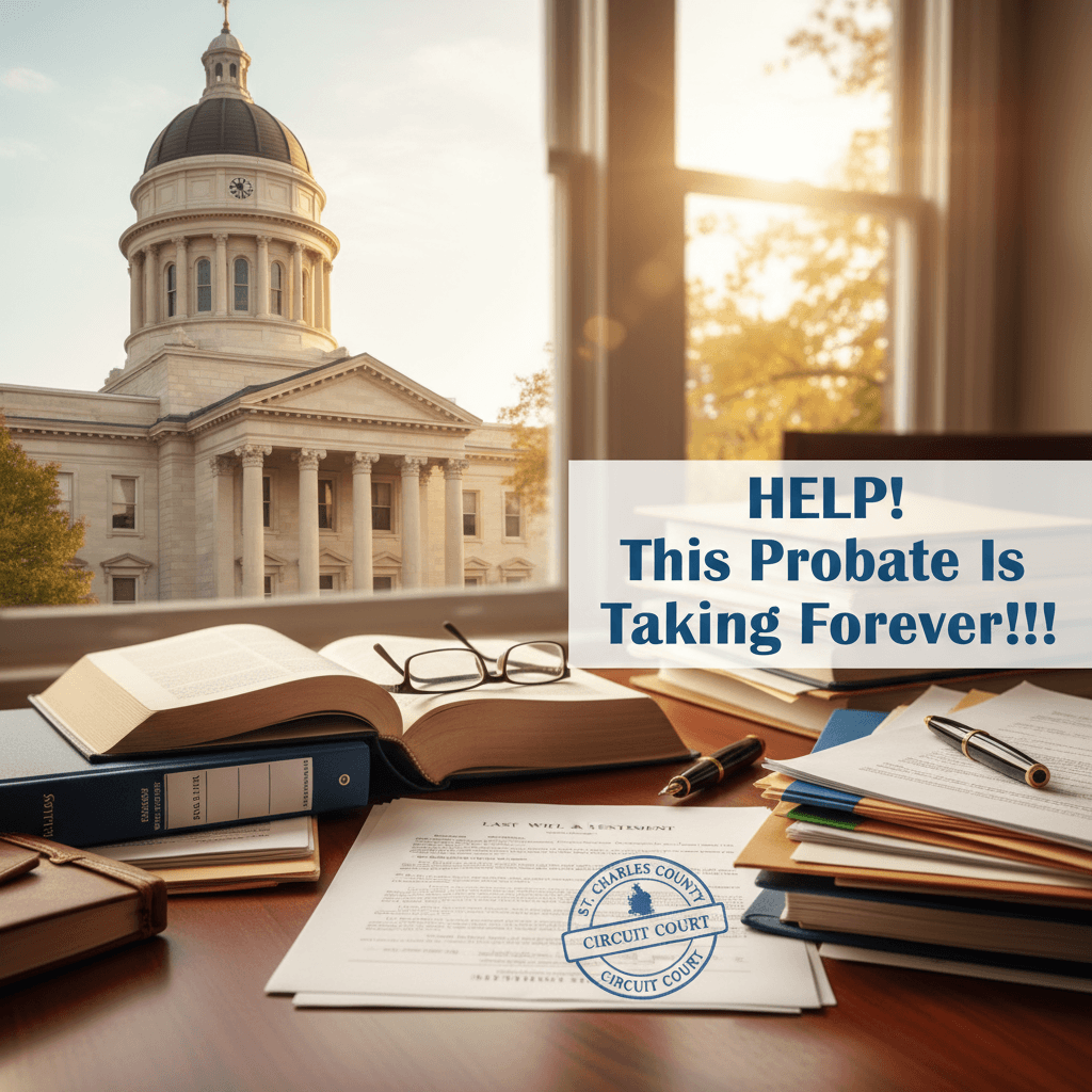 Featured image for HELP! This Probate Is Taking Forever!!! - Missouri probate and estate planning legal guide