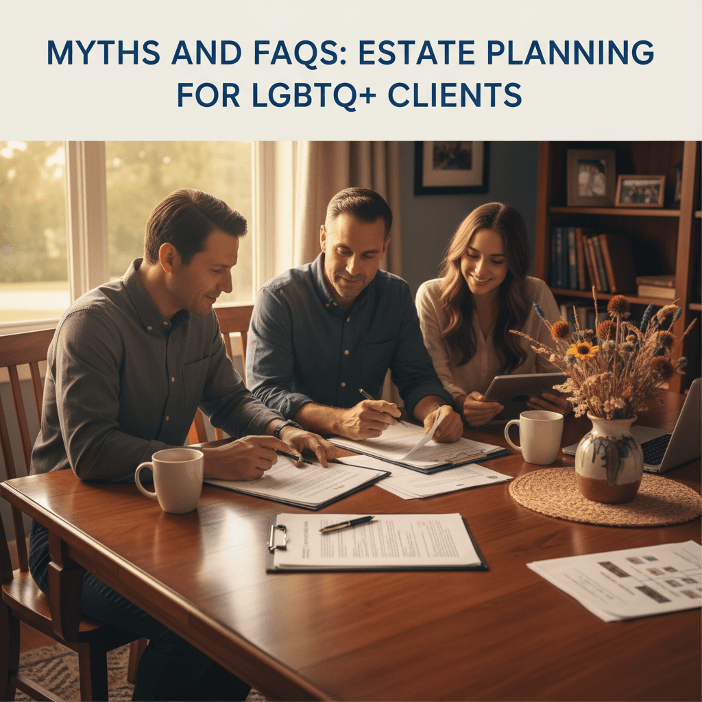 Featured image for Myths and FAQs: Estate Planning for LGBTQ Clients - Missouri probate and estate planning legal guide