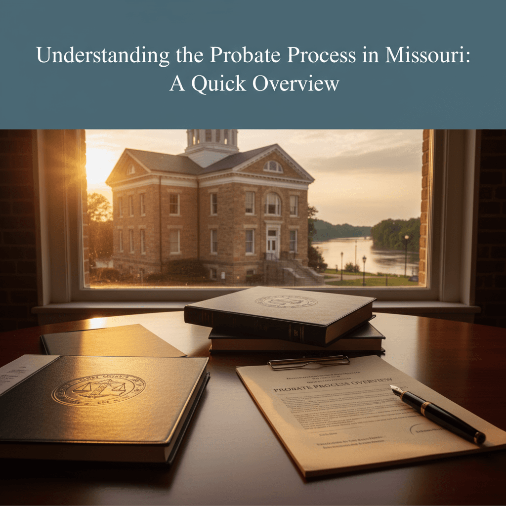 Featured image for Understanding the Probate Process in Missouri: A Quick Overview - Missouri probate and estate planning legal guide