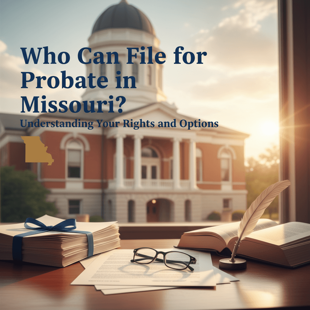 Featured image for Who Can File for Probate in Missouri? Understanding Your Rights and Options - Missouri probate and estate planning legal guide